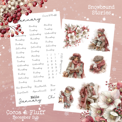 Monthly Mystery Subscription Washi Paper