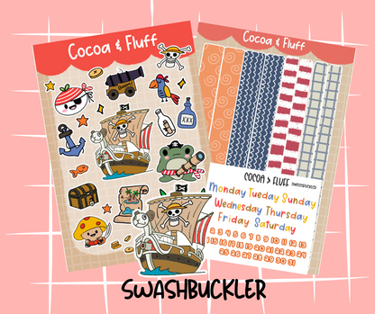Swashbuckler Sticker Sheet Bundle