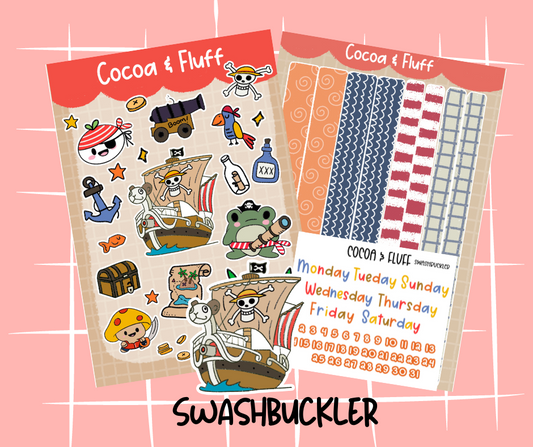 Swashbuckler Sticker Sheet Bundle