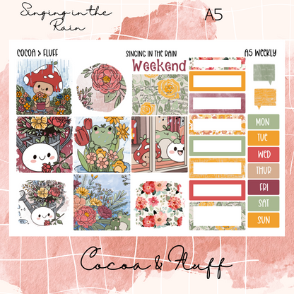 Singing in The Rain Hobonichi Cousin