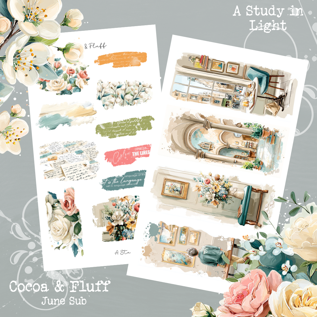 Monthly Mystery Subscription Washi Paper