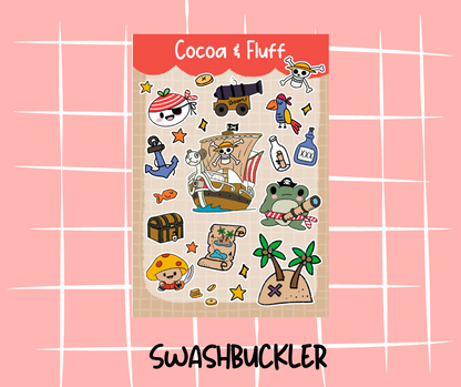 Swashbuckler Sticker Sheet Bundle