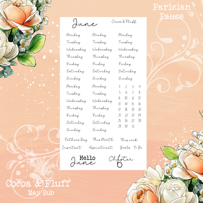 Monthly Mystery Subscription Washi Paper