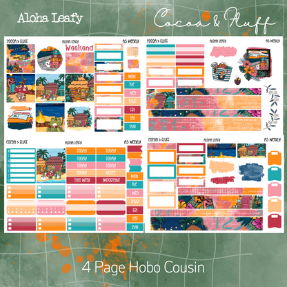 Aloha Leafy A5 Weekly Kit