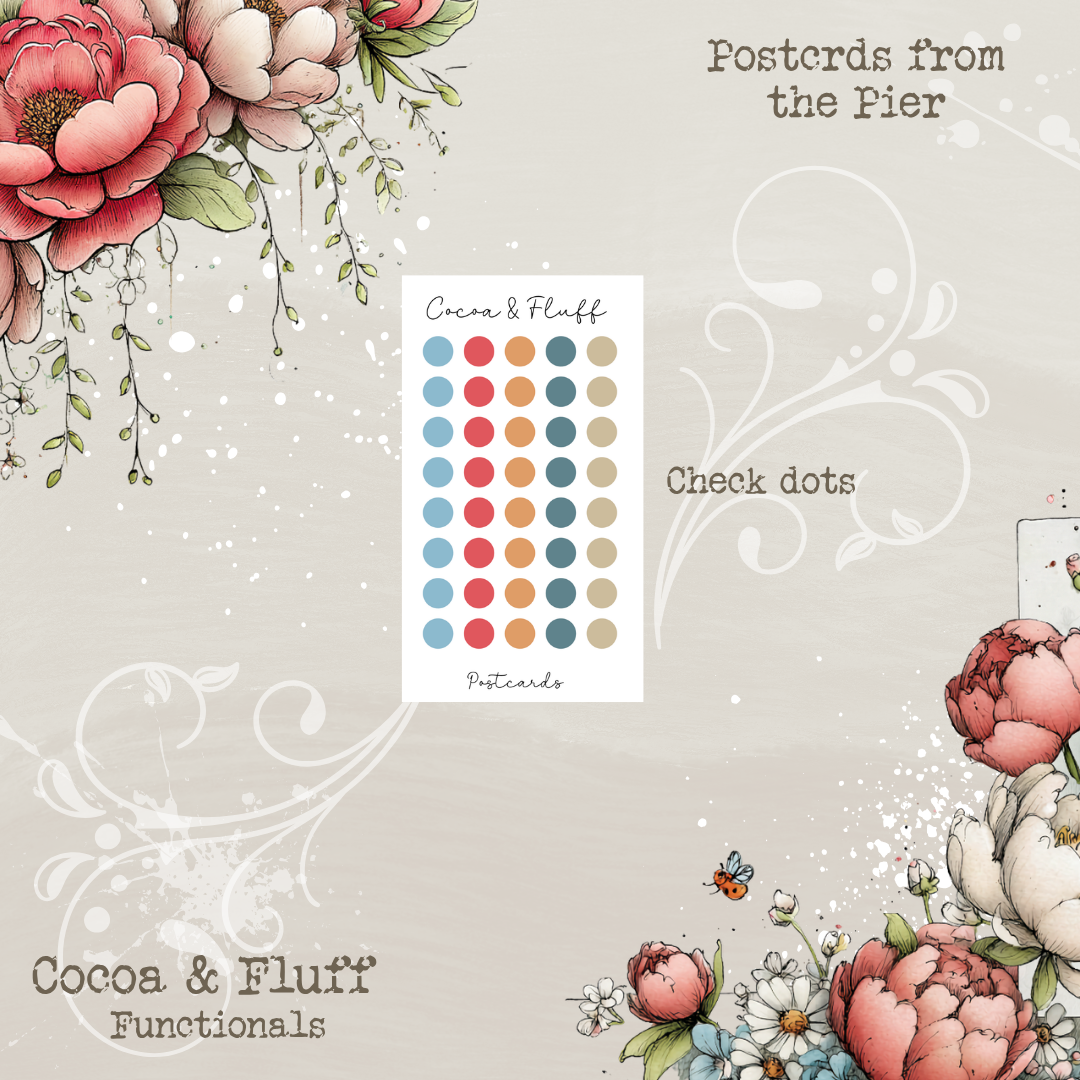 Functional Planner Stickers – Postcards from the Pier