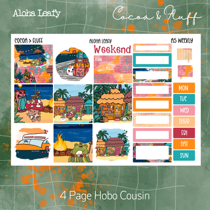 Aloha Leafy A5 Weekly Kit