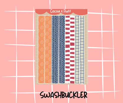 Swashbuckler Sticker Sheet Bundle