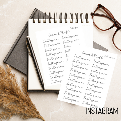 Fancy Planner Scripts Single Font