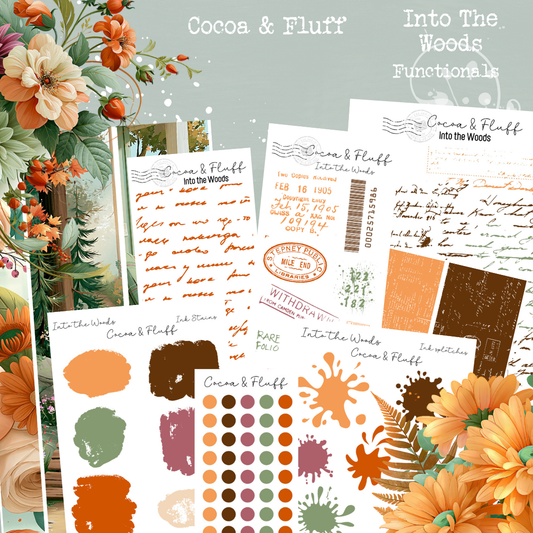 Functional Planner Stickers – Into the Woods