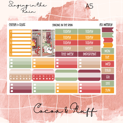 Singing in The Rain Hobonichi Cousin