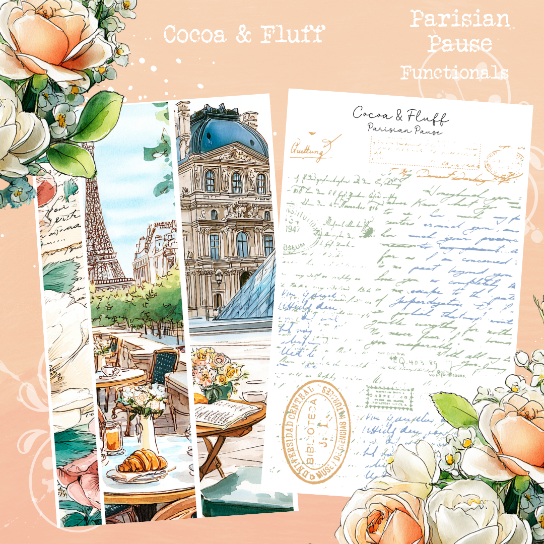 Functional Planner Stickers – Parisian Pause