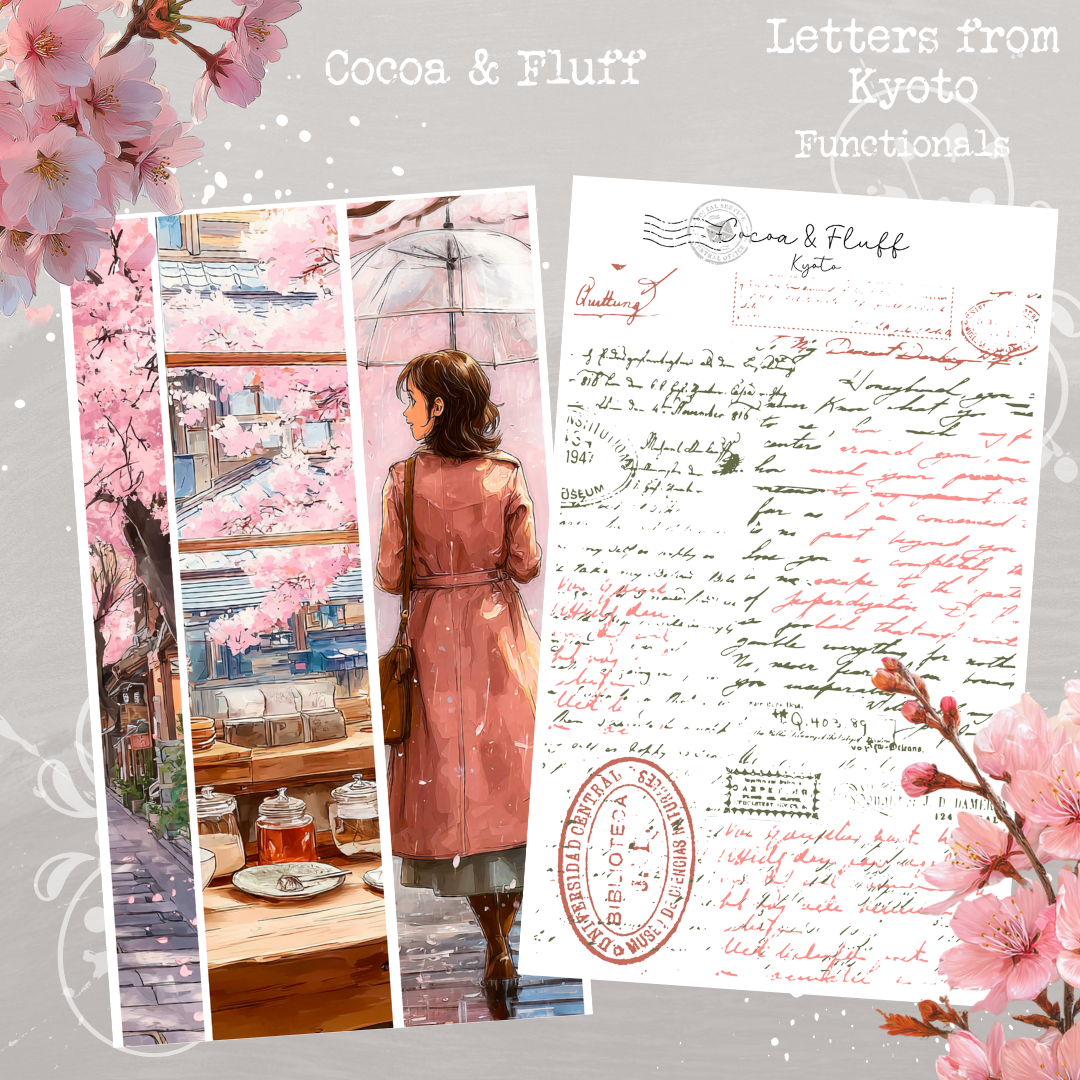 Functional Planner Stickers – Letters from Kyoto