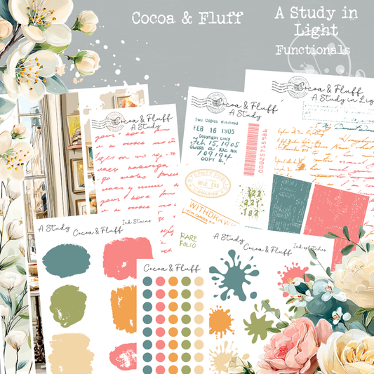 Functional Planner Stickers – A Study in Light