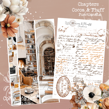 Functional Planner Stickers – Chapters