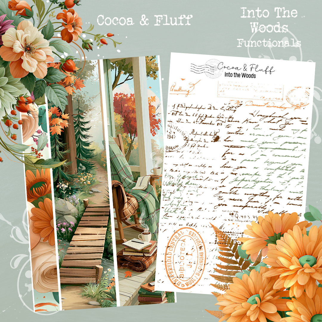 Functional Planner Stickers – Into the Woods