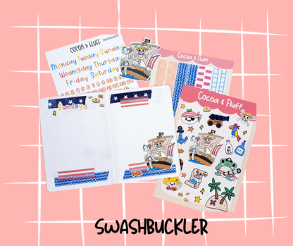 Swashbuckler Sticker Sheet Bundle