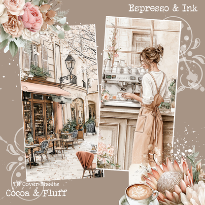 TN Cover Sheets - NEW ITEM - Espresso & Ink