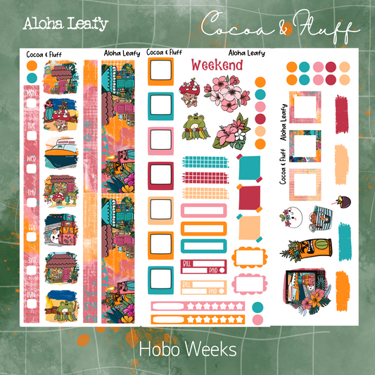 Aloha Leafy Weeks Sized Kit