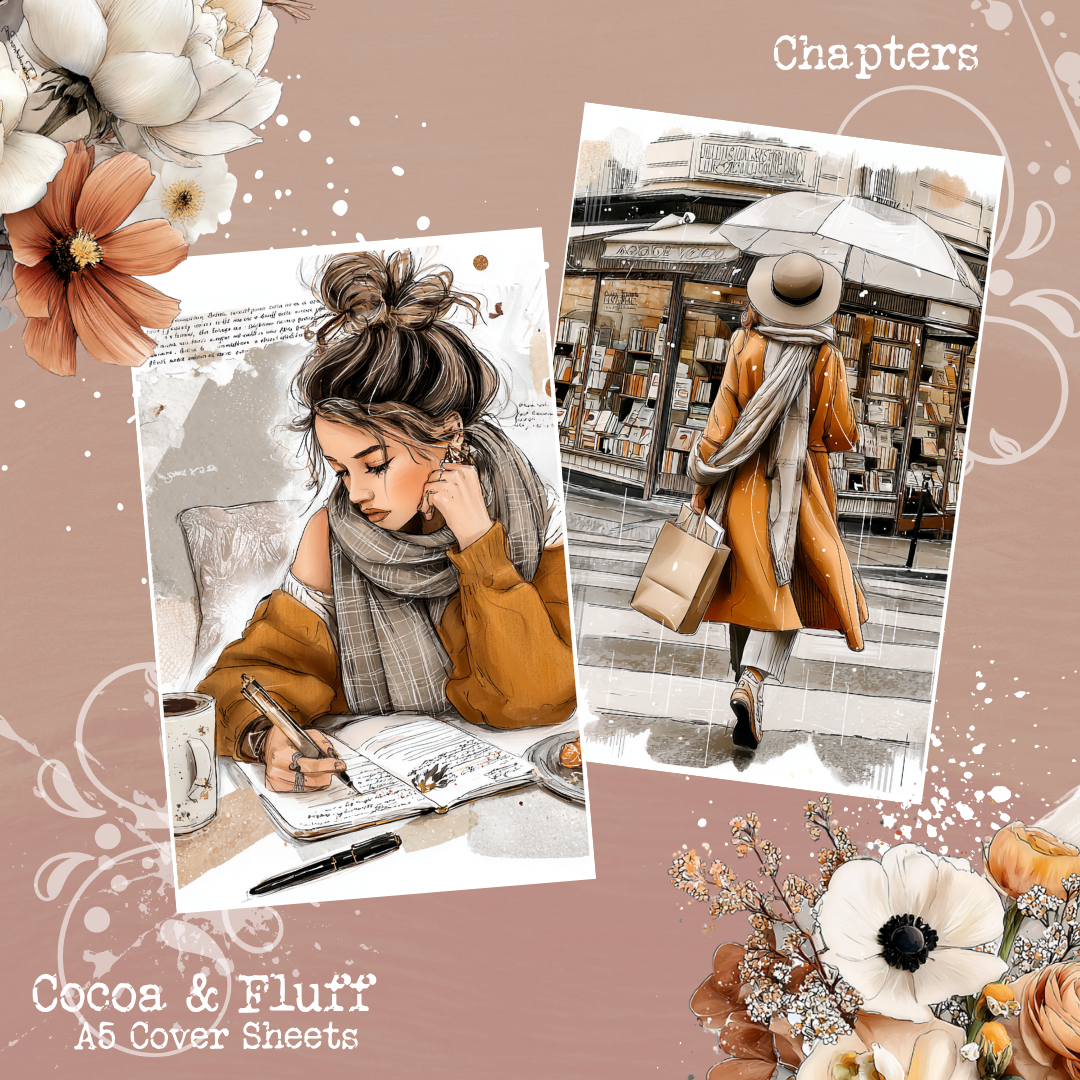 A5 Cover Sheets - NEW ITEM - Chapters