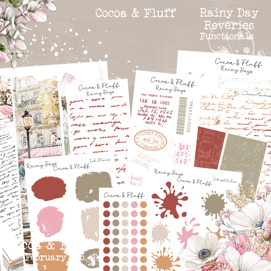 Functional Planner Stickers – Rainy Day Reveries