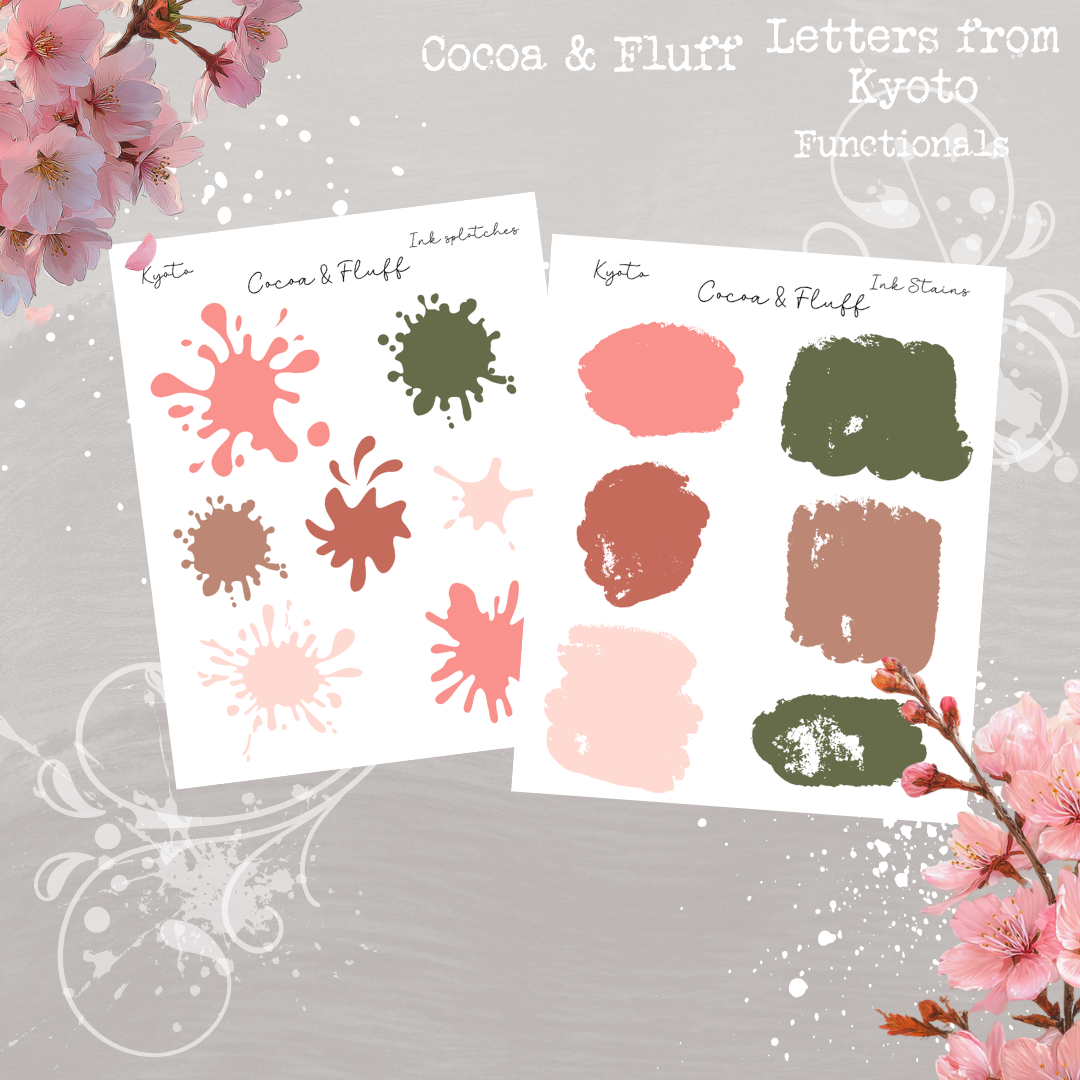 Functional Planner Stickers – Letters from Kyoto