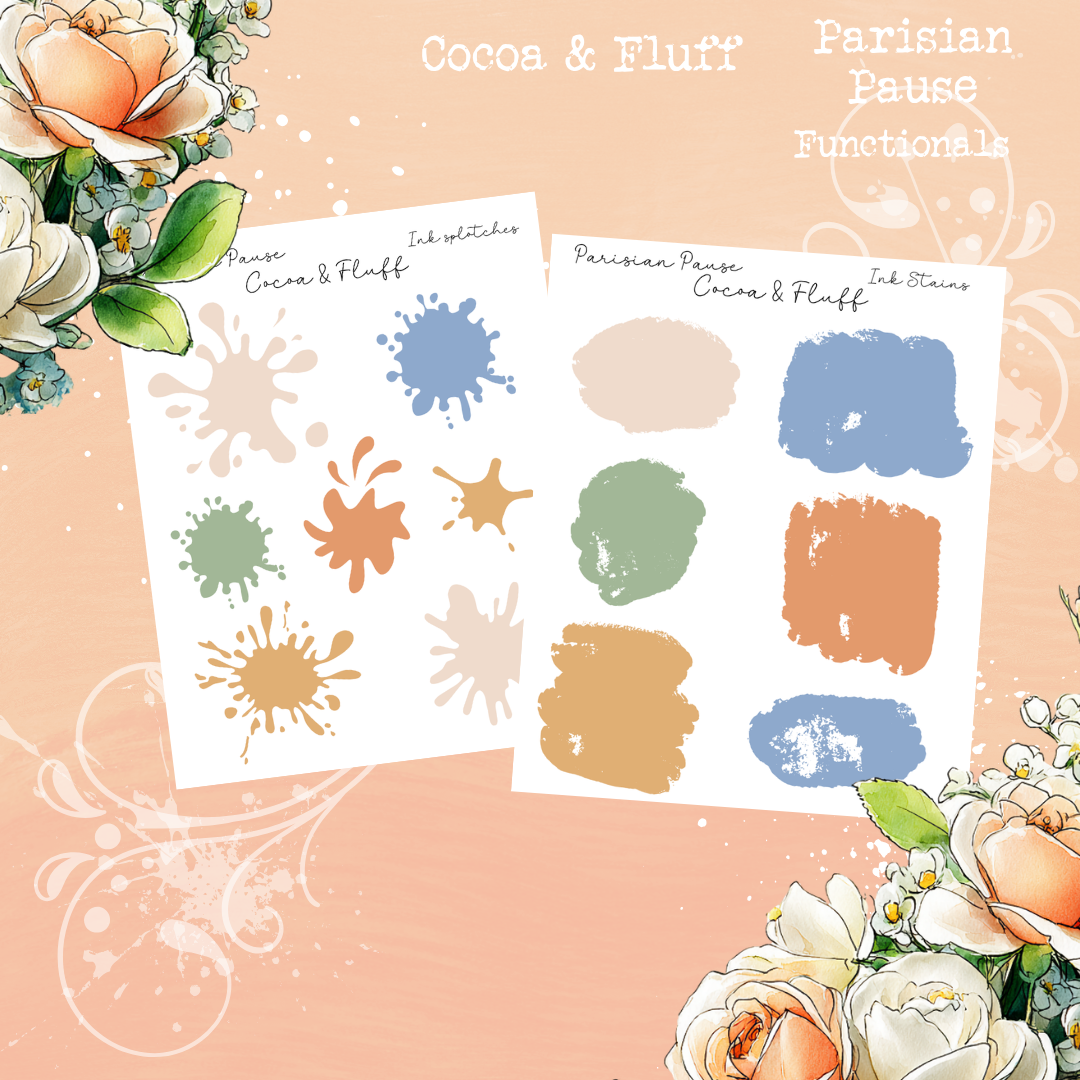 Functional Planner Stickers – Parisian Pause