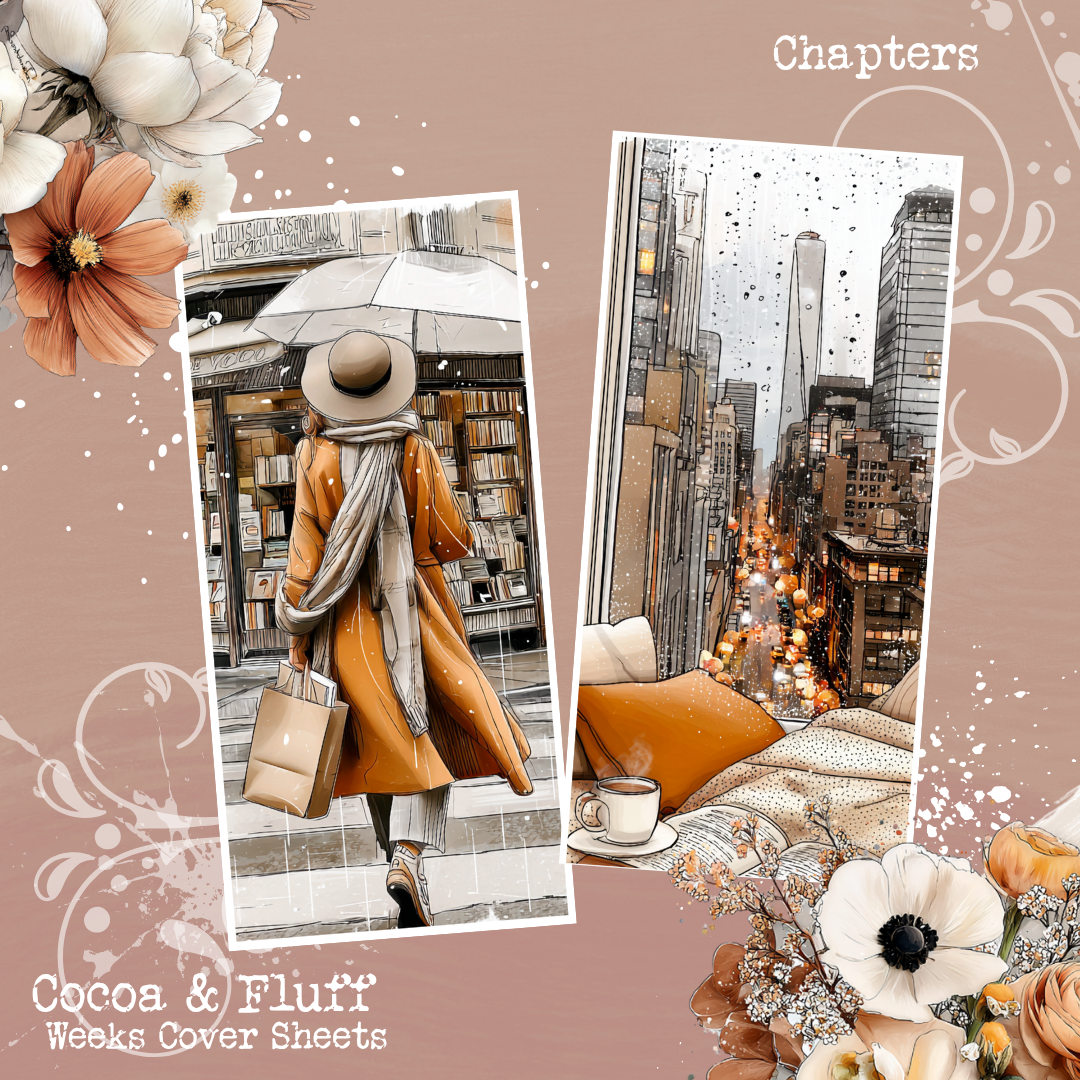 Weeks Cover Sheets - NEW ITEM - Chapters