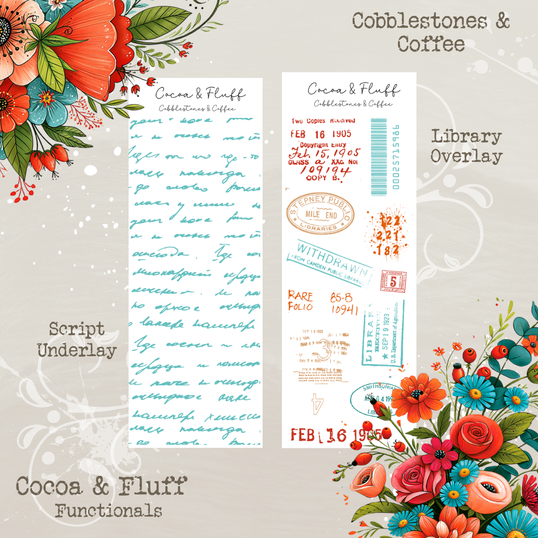 Functional Planner Stickers – Cobblestones & Coffee