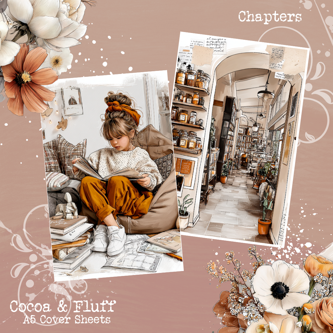 A5 Cover Sheets - NEW ITEM - Chapters