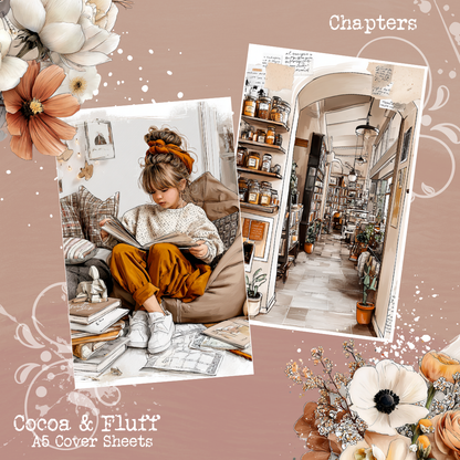 A5 Cover Sheets - NEW ITEM - Chapters