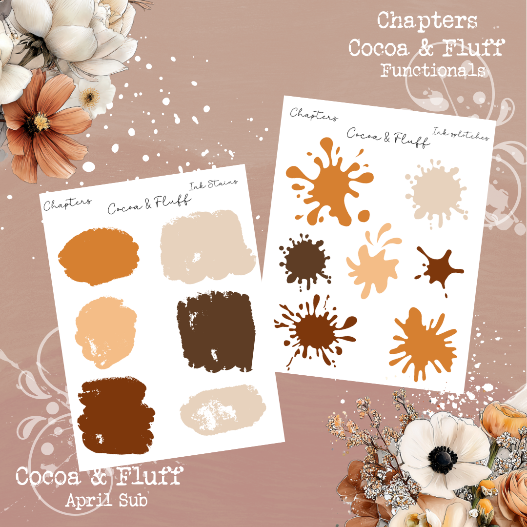 Functional Planner Stickers – Chapters