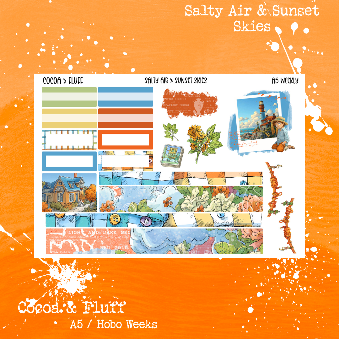 Salty Air A5 Weekly Kit