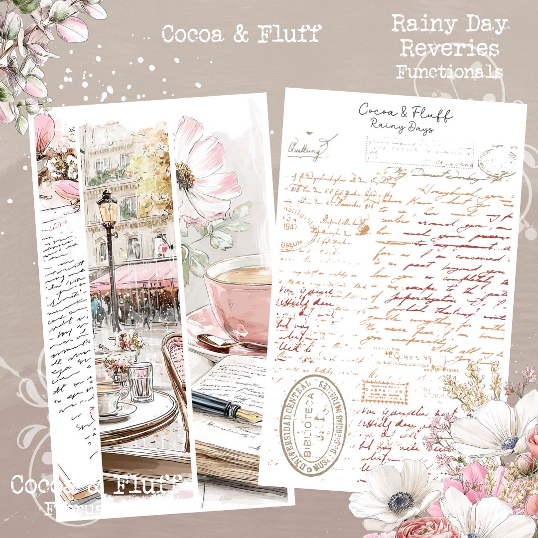 Functional Planner Stickers – Rainy Day Reveries