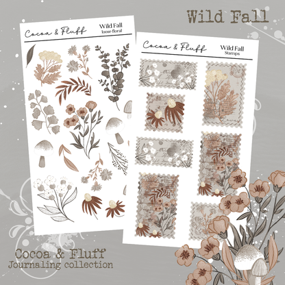 Wild Fall | 9 Page Journaling Kit