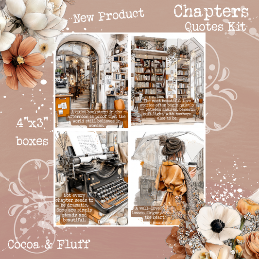 Chapters | Words & Art Sticker Kit
