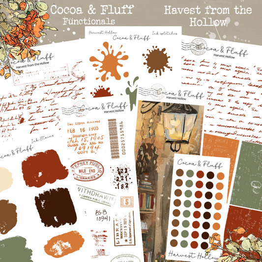 Functional Planner Stickers – Harvest from the Hollow