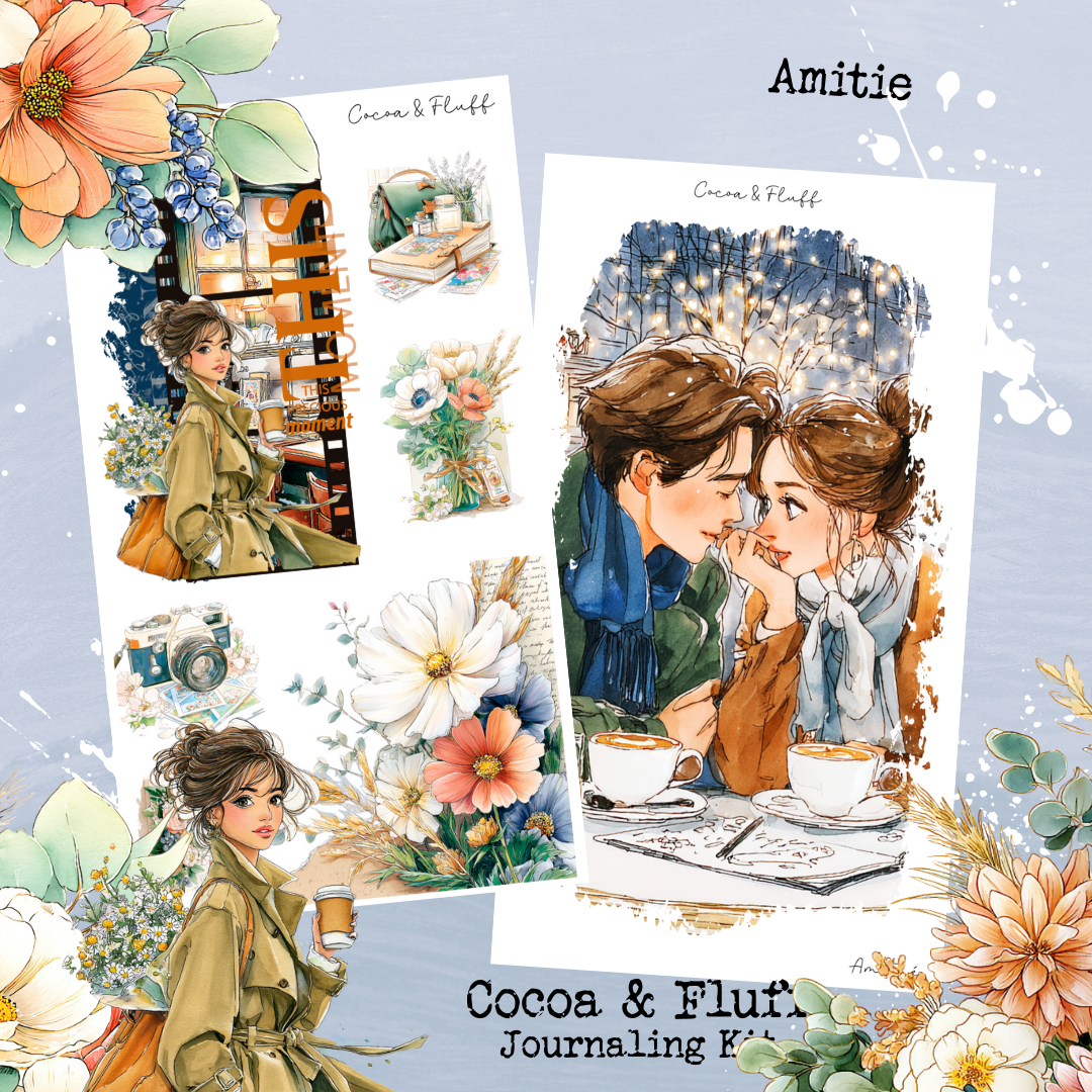 Amitié 12 Pg Journaling Kit