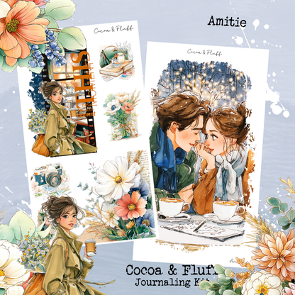 Amitié 12 Pg Journaling Kit