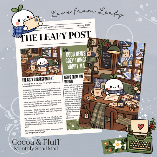 Love From Leafy Monthly Snail Mail
