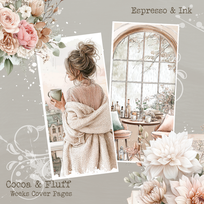 Weeks Cover Sheets - NEW ITEM - Espresso & Ink