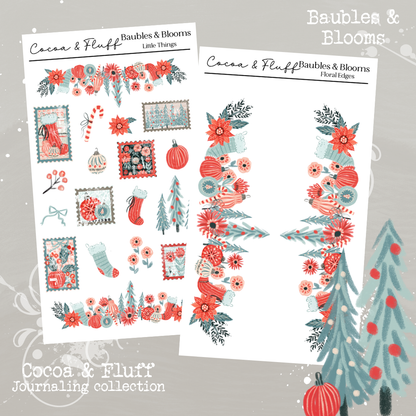 Baubles & Blooms| 9 Page Journaling Kit