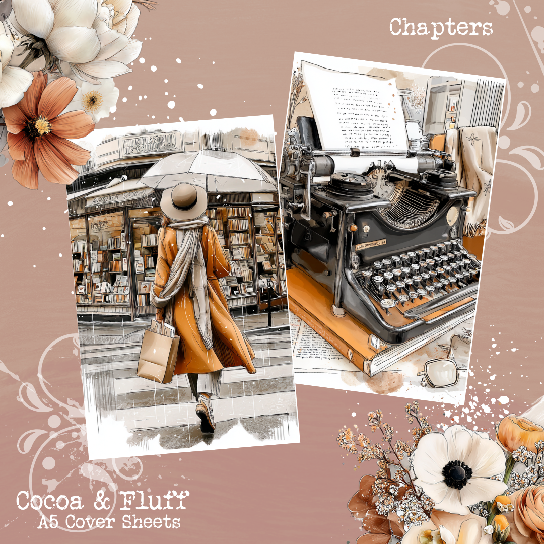 A5 Cover Sheets - NEW ITEM - Chapters