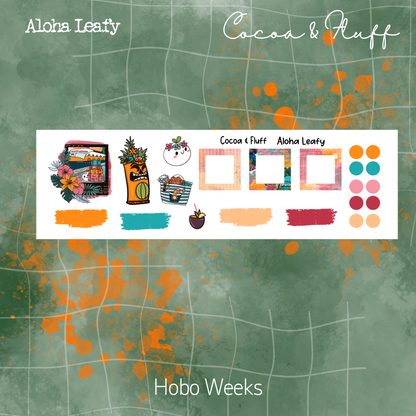Aloha Leafy Weeks Sized Kit
