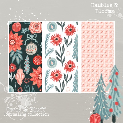 Baubles & Blooms| 9 Page Journaling Kit