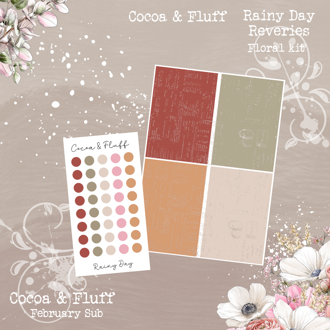 Functional Planner Stickers – Rainy Day Reveries