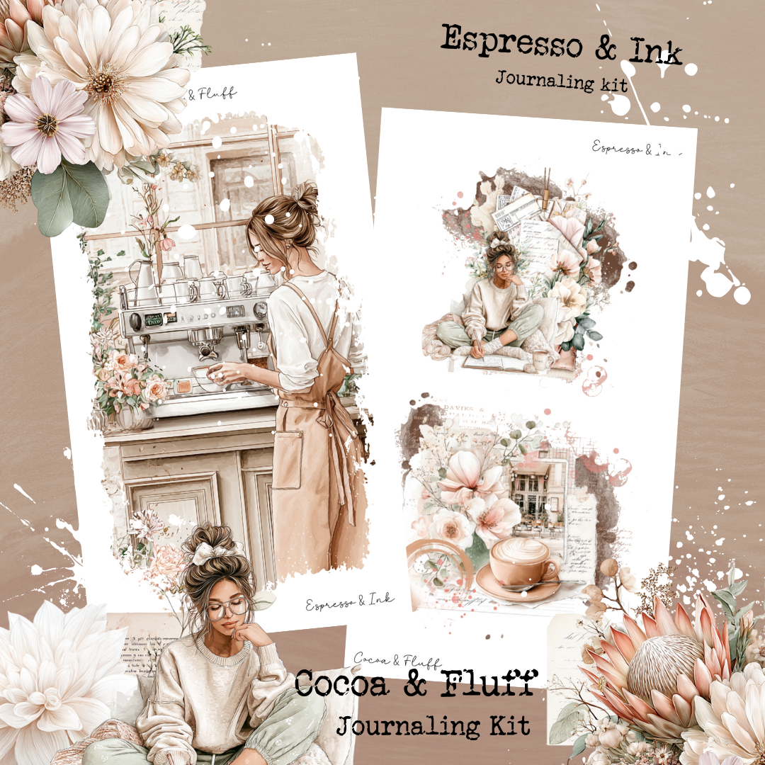 Espresso & Ink 12 Pg Journaling Kit