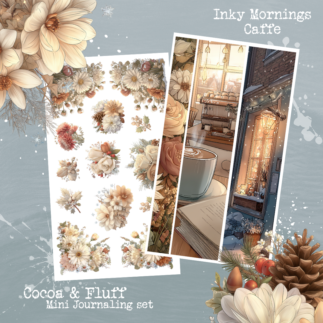 Inky Mornings Caffe Mini Journaling Collection