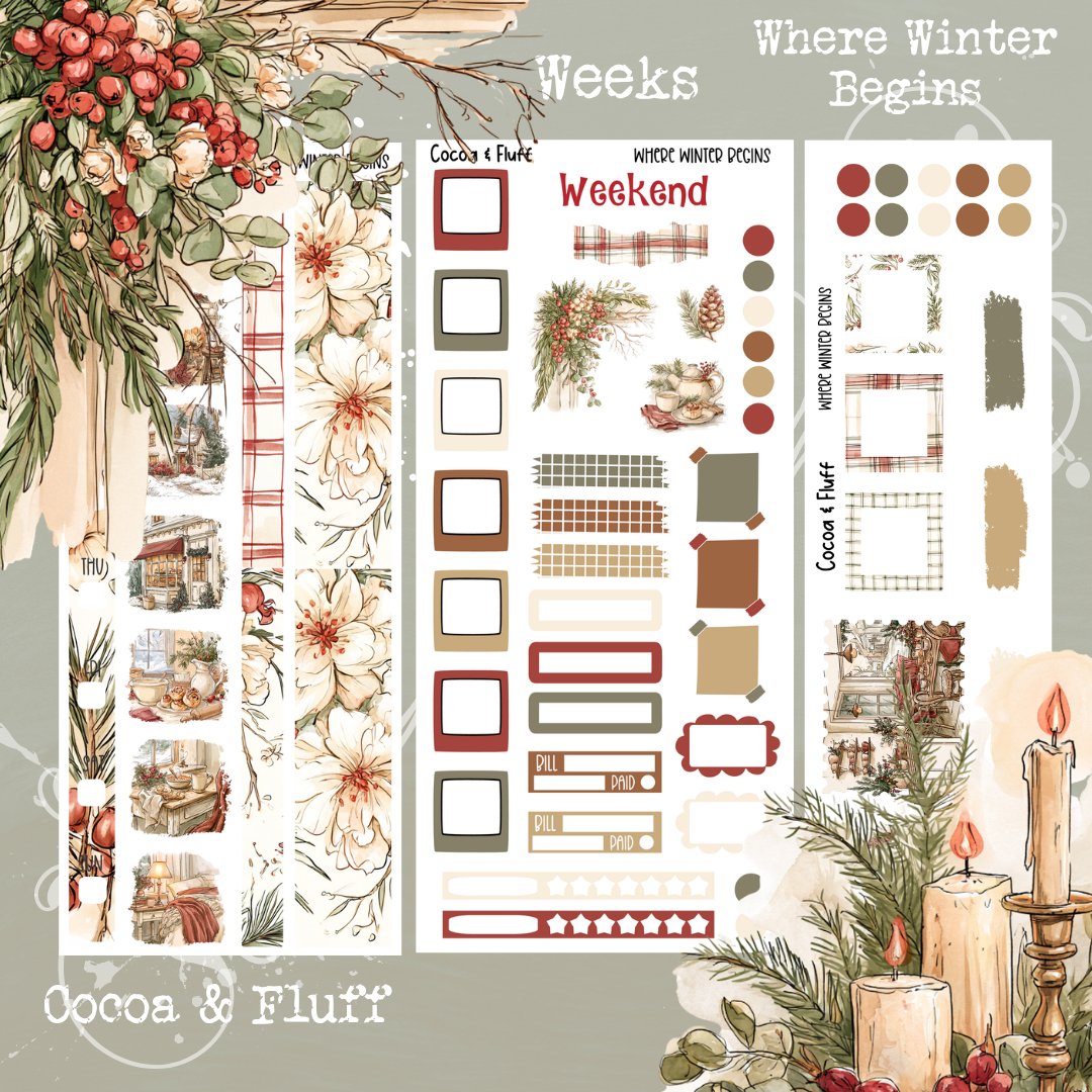 Where Winter Begins Weeks