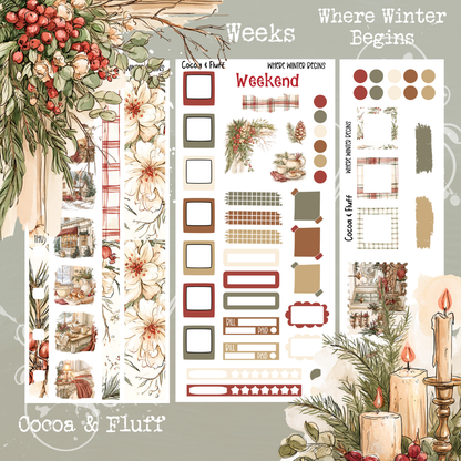 Where Winter Begins Weeks