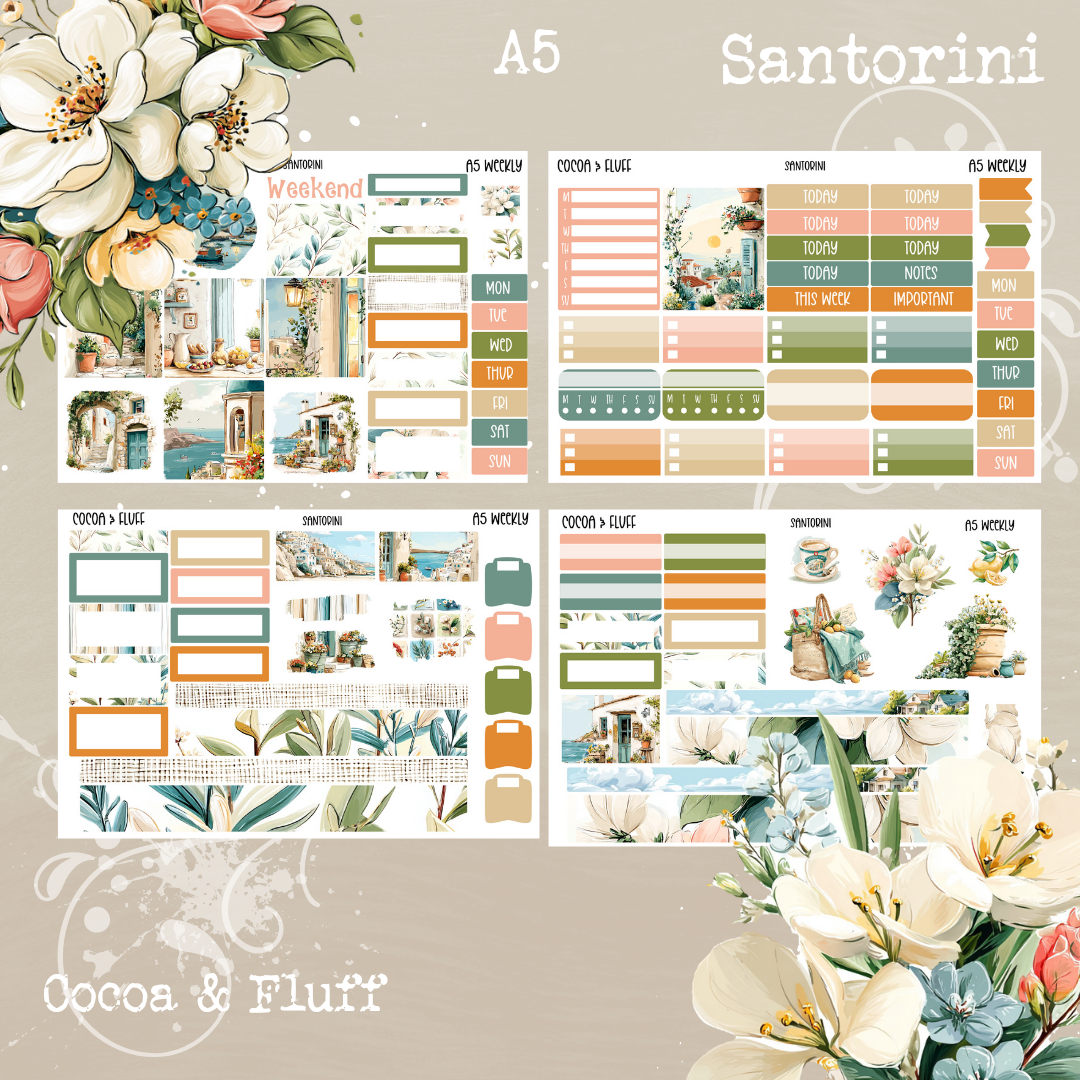 Santorini A5/ Hobo Cousin